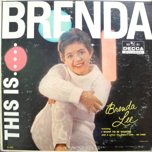 Brenda Lee - This Is Brenda (LP, Album, Mono)