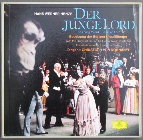 Hans Werner Henze / Chor* Und Orchester Der Deutschen Oper Berlin , Dirigent: Christoph von Dohnányi - Der Junge Lord (3xLP + Box)