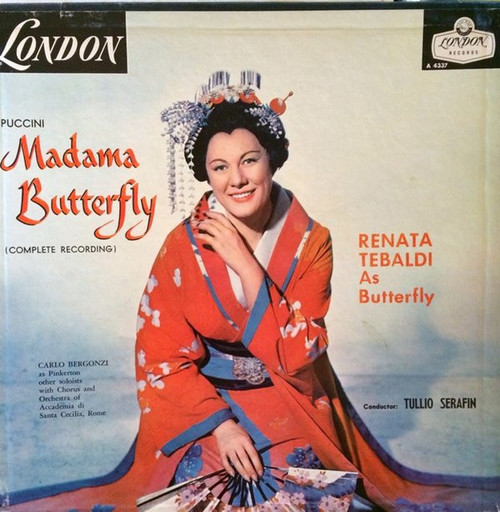 Puccini* / Renata Tebaldi, Carlo Bergonzi, Orchestra Dell'Accademia Nazionale Di Santa Cecilia, Tullio Serafin - Madama Butterfly (3xLP + Box)