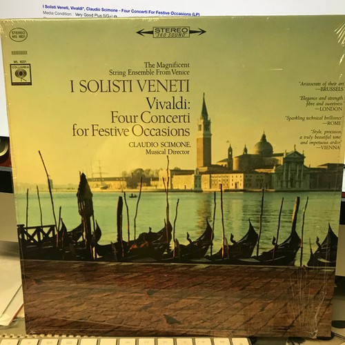 I Solisti Veneti, Vivaldi*, Claudio Scimone - Four Concerti For Festive Occasions (LP)