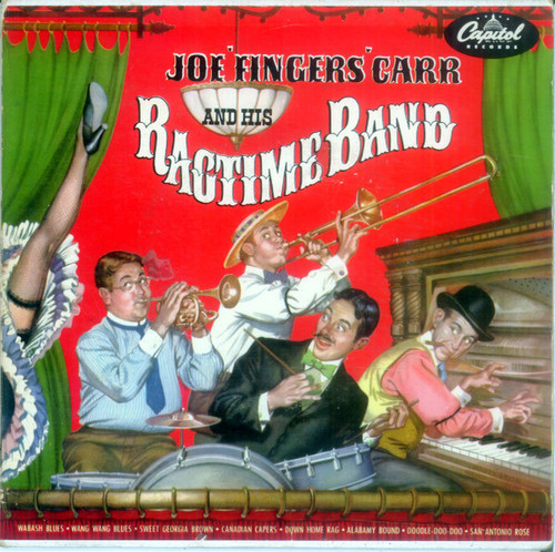Joe 'Fingers' Carr And His Ragtime Band* - Joe 'Fingers' Carr And His Ragtime Band (2x7", EP)