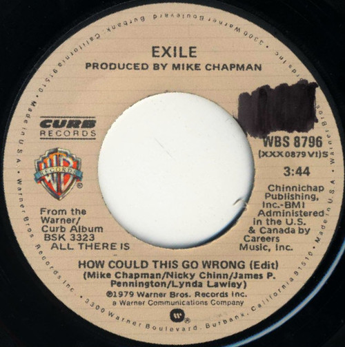 Exile (7) - How Could This Go Wrong (7", Single)