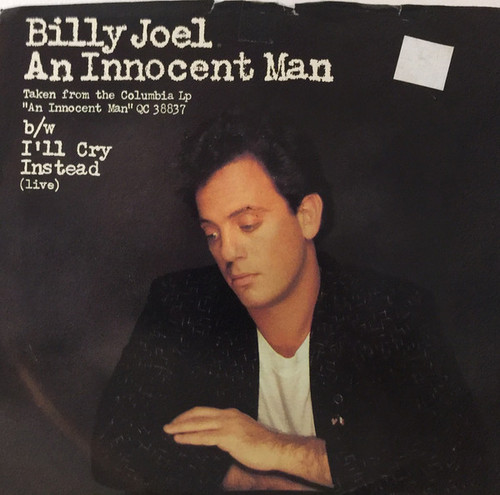Billy Joel - An Innocent Man (7", Single, Styrene, Pit)