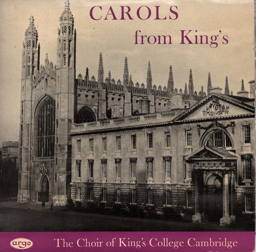 The Choir Of King's College Cambridge* Directed By David Willcocks - Carols From King's (7", EP, Mono)