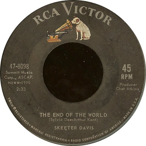 Skeeter Davis - The End Of The World (7", Roc)