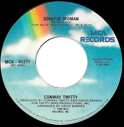 Conway Twitty - Soulful Woman (7", Glo)