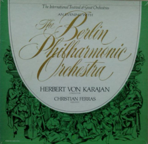 The Berlin Philharmonic Orchestra*, Herbert von Karajan, Christian Ferras - An Evening With Berlin Philharmonic Orchestra (4xLP, Comp + Box)