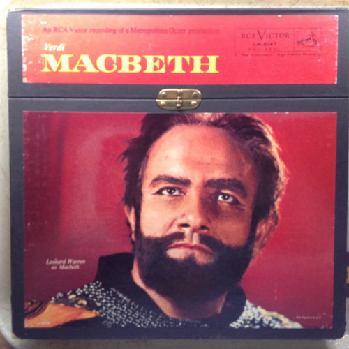 The Metropolitan Opera, Giuseppe Verdi - Macbeth (3xLP + Box, Met)