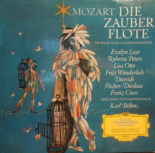 Mozart* • Karl Böhm • Evelyn Lear • Roberta Peters • Lisa Otto • Fritz Wunderlich • Dietrich Fischer-Dieskau • Franz Crass • Berliner Philharmoniker - Die Zauberflöte (Querschnitt) (LP)