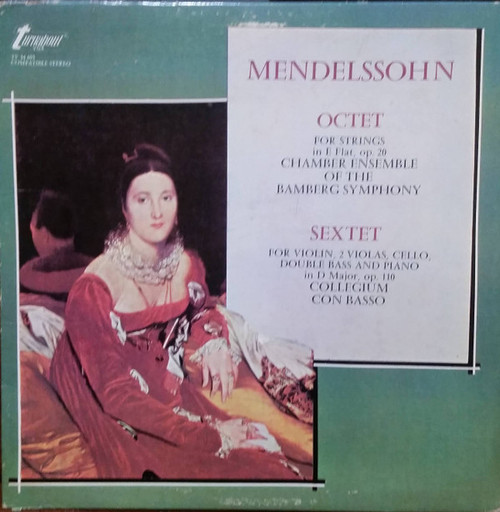 Mendelssohn* - Chamber Music Ensemble Of The Bamberg Symphony*, Collegium Con Basso - Octet In E-Flat Major, Op.20 / Sextet In D Major, Op.110 (LP)