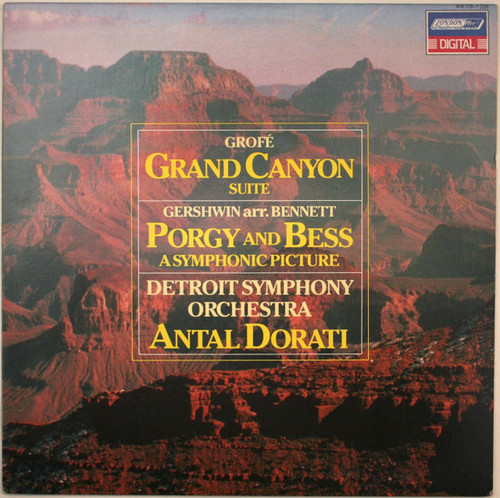 Grofé* / Gershwin* - Antal Dorati Conducting Detroit Symphony Orchestra - Grand Canyon Suite / Porgy And Bess (A Symphonic Picture) (LP, Album)
