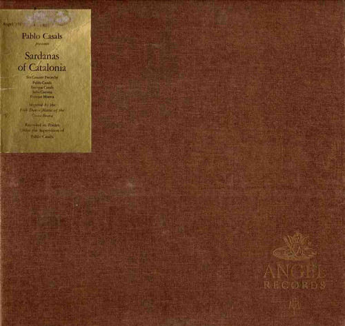 Pablo Casals - Sardanas Of Catalonia (LP)