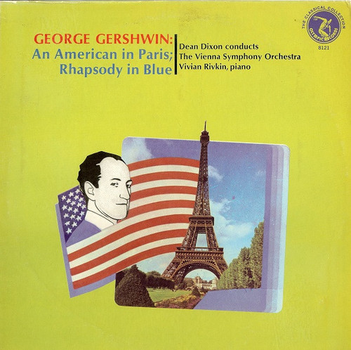 George Gershwin - Vienna Symphony Orchestra* - Vivian Rivkin - Dean Dixon (2) - An American In Paris; Rhapsody In Blue (LP)