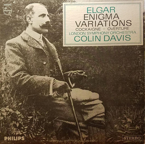 Elgar*, London Symphony Orchestra*, Colin Davis* - Enigma Variationen / Cockaigne - Overture (LP, Album)