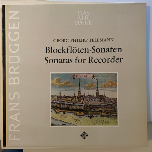 Georg Philipp Telemann, Frans Brüggen, Gustav Leonhardt, Anner Bylsma - Sechs Sonaten für Blockflöten und Basso Continuo (LP, RE, Blu)