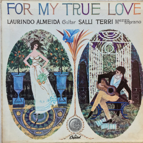 Laurindo Almeida, Salli Terri, Martin Ruderman* - For My True Love (LP, Album, Mono, Scr)