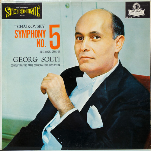 Tchaikovsky* - Georg Solti Conducting The Paris Conservatory Orchestra* - Symphony No. 5 In E Minor, Opus 64 (LP, Album)