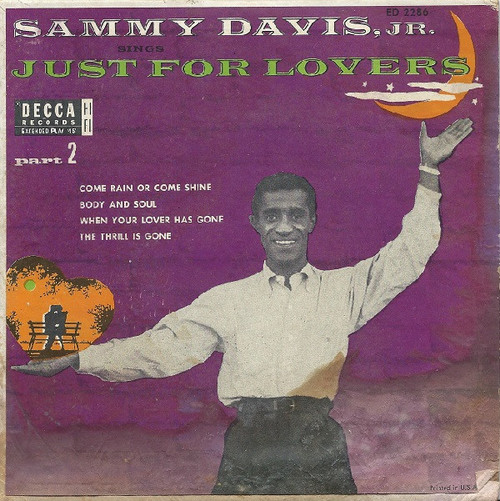 Sammy Davis Jr. - Just For Lovers Part 2 (7", EP)