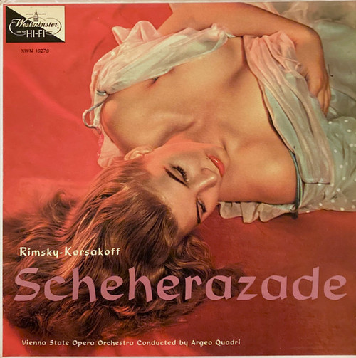 Rimsky-Korsakoff*, Vienna State Opera Orchestra* Conducted By Argeo Quadri - Scheherazade (LP, Album, Mono)
