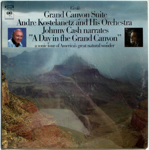 Grofé*, Andre Kostelanetz And His Orchestra*, Johnny Cash - Grand Canyon Suite (LP, Album)