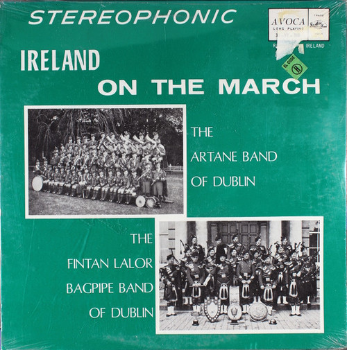 The Artane Boys Band Of Dublin* / The Fintan Lalor Bagpipe Band Of Dublin - Ireland On The March (LP)