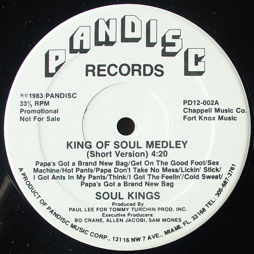 Soul Kings - King Of Soul Medley (12", Promo)