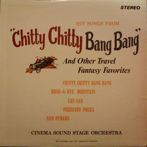 The Cinema Sound Stage Orchestra - Chitty Chitty Bang Bang And Other Travel Fantasy Favorites (LP, Album)