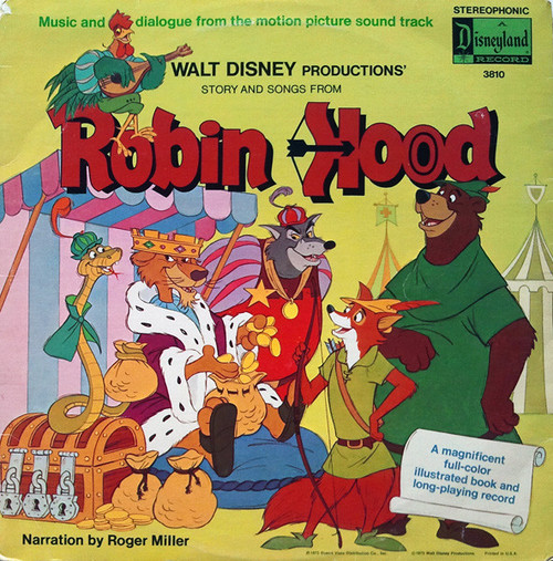 Various - Story And Songs From Robin Hood (LP, Album, RE, Rai)