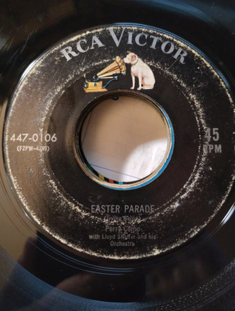 Perry Como - Easter Parade / Song Of Songs (7", Single, RE)