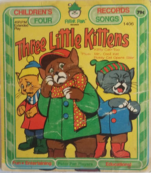 Peter Pan Players - Three Little Kittens (7", Album)