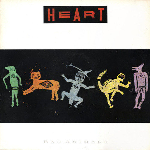 Heart - Bad Animals (LP, Album, Club)