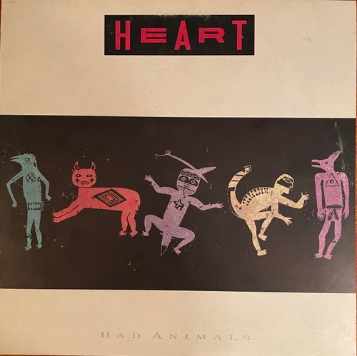 Heart - Bad Animals (LP, Album, All)