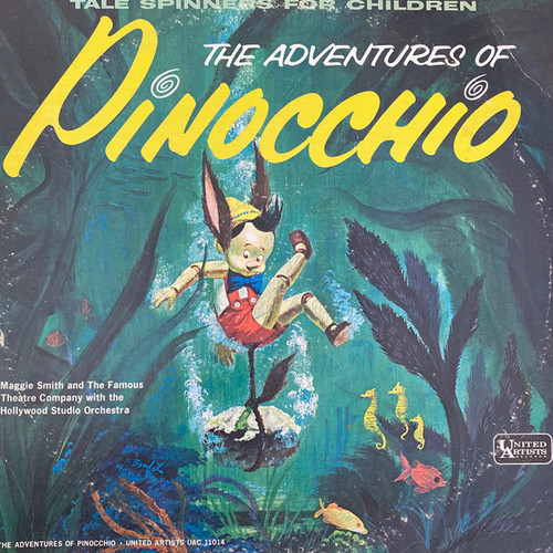 Maggie Smith And The Famous Theatre Company With The Hollywood Studio Orchestra - The Adventures Of Pinocchio (LP)