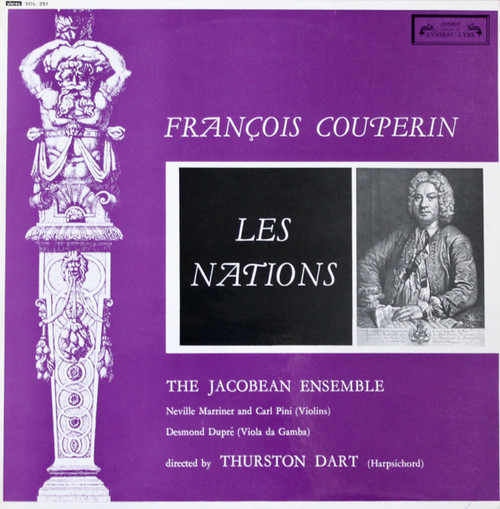 François Couperin - The Jacobean Ensemble - Les Nations (LP)