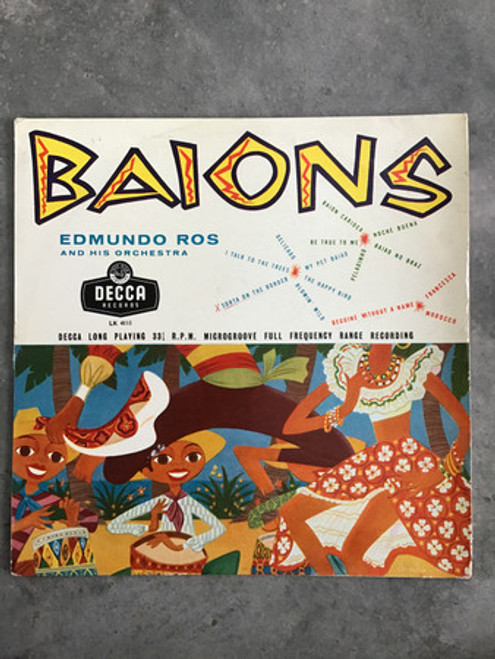 Edmundo Ros & His Orchestra - Baions (LP, Album, Mono)