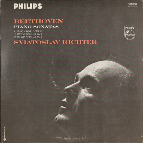 Sviatoslav Richter, Beethoven* - Piano Sonatas B Flat Major Opus 22, G Minor Opus 49, No. 1, G Major Opus 49, No. 2 (LP, Album)