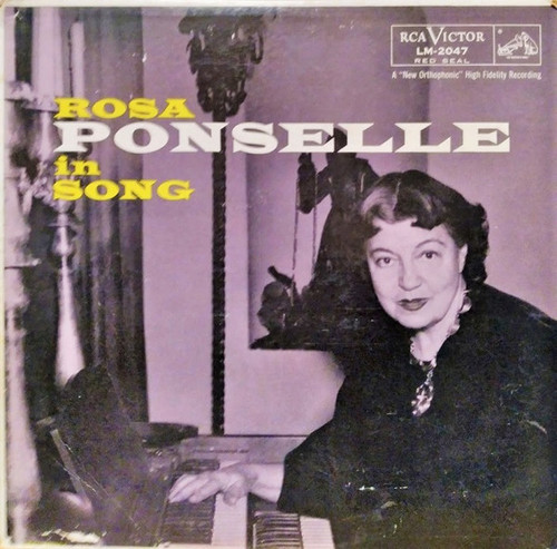 Rosa Ponselle - Rosa Ponselle In Song (LP)