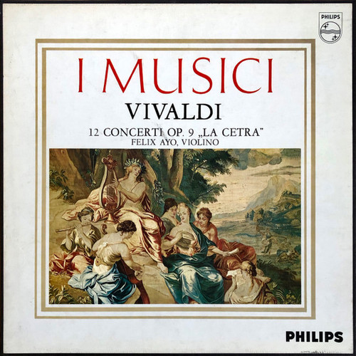 Vivaldi* – I Musici, Félix Ayo - 12 Concerti Op. 9 "La Cetra" (3xLP, Album)