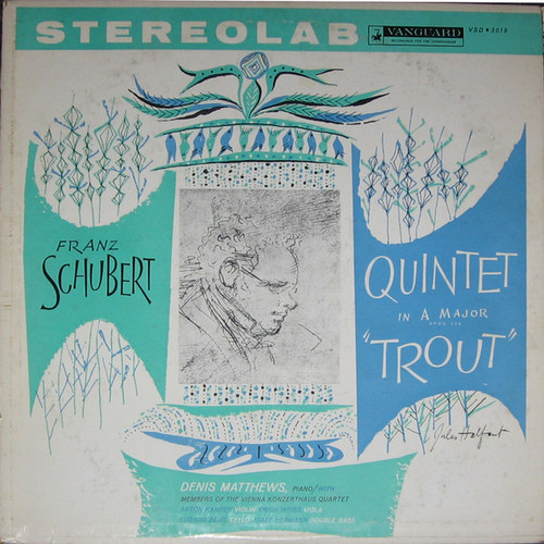 Franz Schubert - Quintet In A Major, "Trout" (LP)