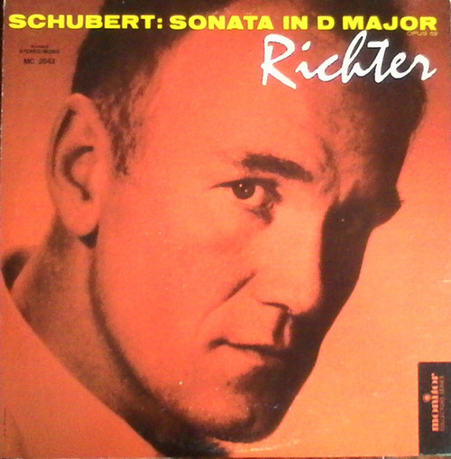 Sviatoslav Richter, Franz Schubert - Sonata In D Major, Op. 53 (LP)