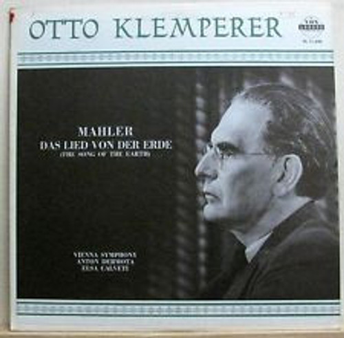 Gustav Mahler, Vienna Symphony Orchestra*, Otto Klemperer - Mahler: Das Lied von Der Erde (LP, Mono)