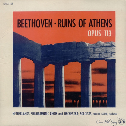 Beethoven*, Netherlands Philharmonic Choir And Orchestra* ; Walter Goehr - The Ruins Of Athens Opus 113 (LP)