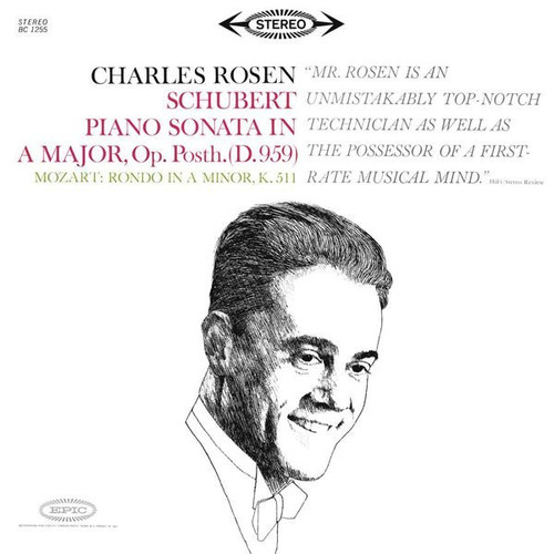 Charles Rosen - Schubert: Sonata In A Major, Op. Posth. (D.959) / Mozart: Rondo In A Minor, K.511 (LP, Album)
