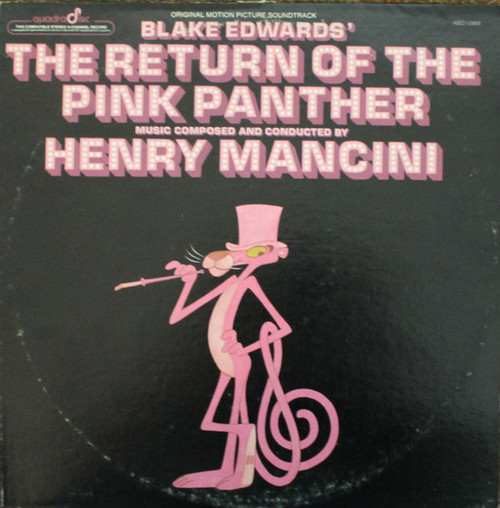 Henry Mancini - Blake Edwards' The Return Of The Pink Panther (LP, Album, Quad)