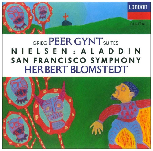 Grieg* / Nielsen* - San Francisco Symphony*, Herbert Blomstedt - Peer Gynt Suites / Aladdin (CD, Album, Club)