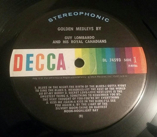 Guy Lombardo And His Royal Canadians - Golden Medleys (LP, Album)