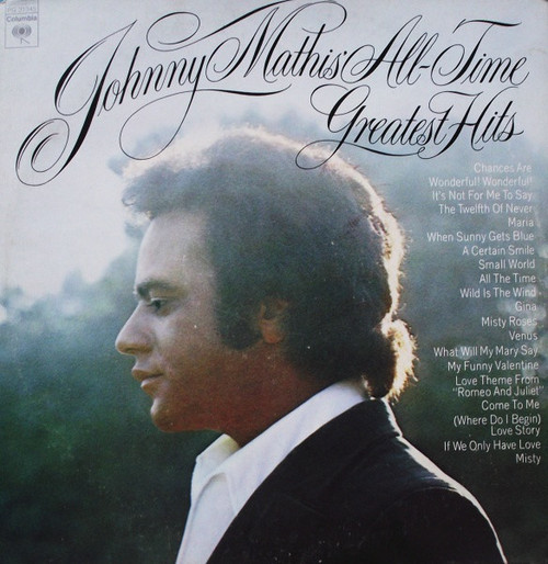 Johnny Mathis - Johnny Mathis' All-Time Greatest Hits (2xLP, Comp, RE, Ter)