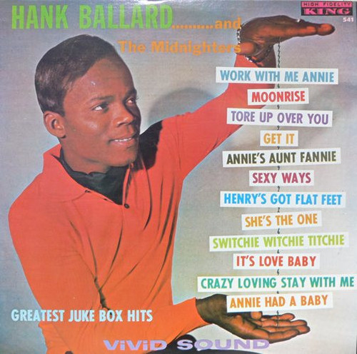 Hank Ballard And The Midnighters* - Greatest Juke Box Hits (LP, Comp, RE)