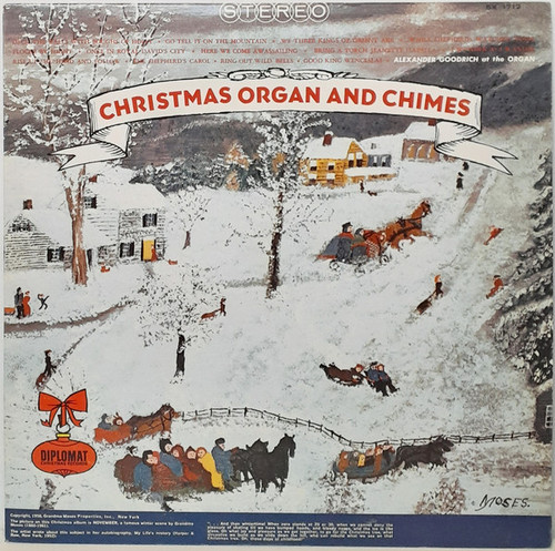 Alexander Goodrich - Christmas Organs And Chimes (LP, Album)