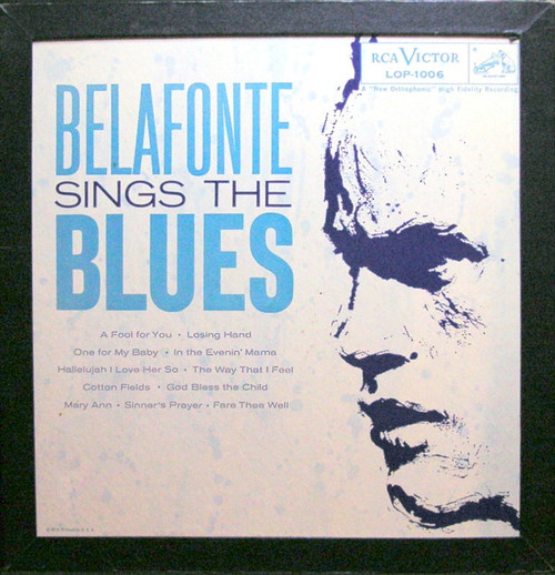 Harry Belafonte - Belafonte Sings The Blues (LP, Album, Mono, Ind)